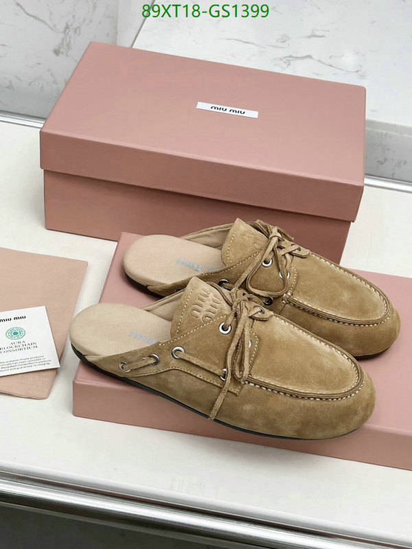 Women Shoes-Miu Miu Code: GS1399 $: 89USD