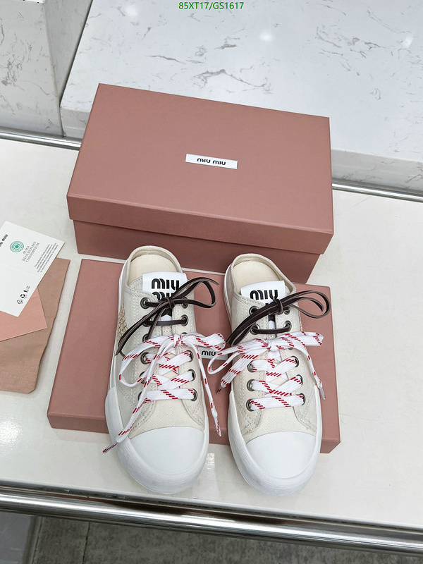 Women Shoes-Miu Miu Code: GS1617 $: 85USD