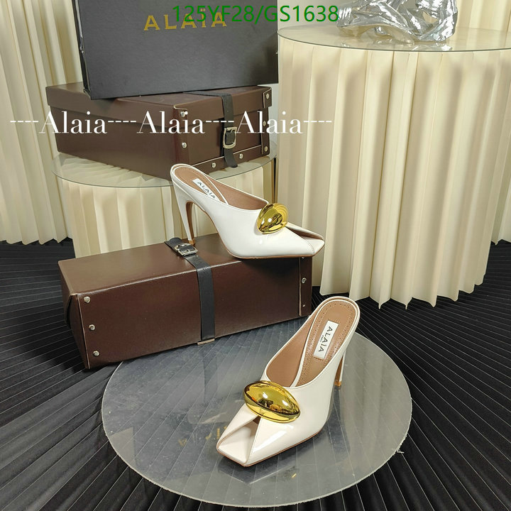 Women Shoes-ALAIA Code: GS1638 $: 125USD