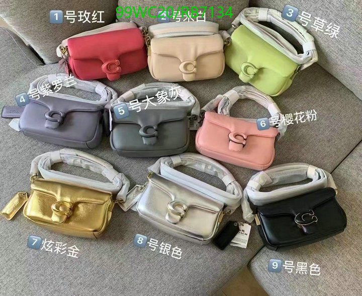 Coach Bag-(4A)-Crossbody- Code: RB7134 $: 99USD