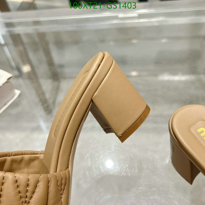 Women Shoes-Miu Miu Code: GS1403 $: 100USD