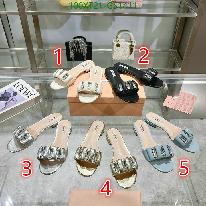 Women Shoes-Miu Miu Code: GS1411 $: 100USD
