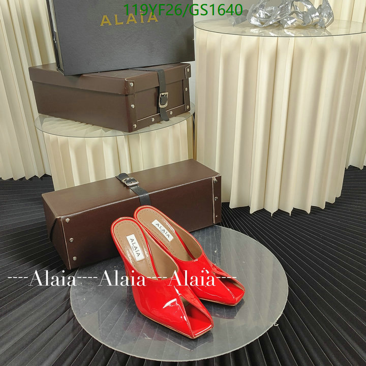 Women Shoes-ALAIA Code: GC1640 $: 119USD