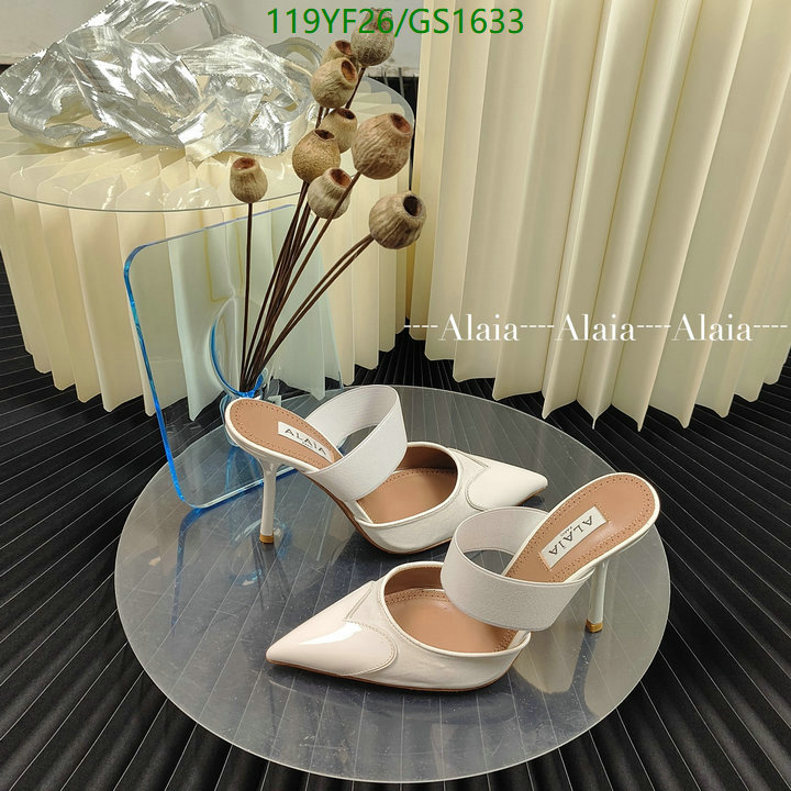 Women Shoes-ALAIA Code: GS1633 $: 119USD