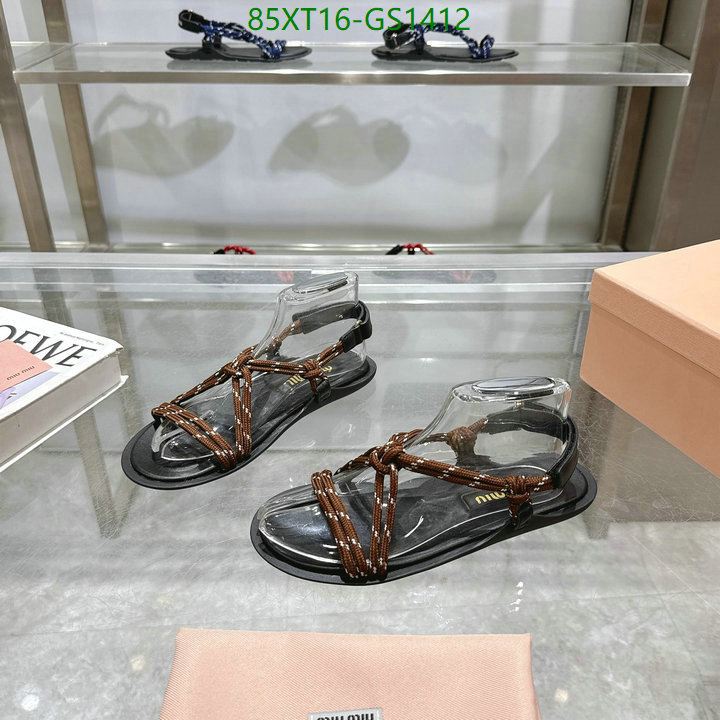 Women Shoes-Miu Miu Code: GS1412 $: 85USD