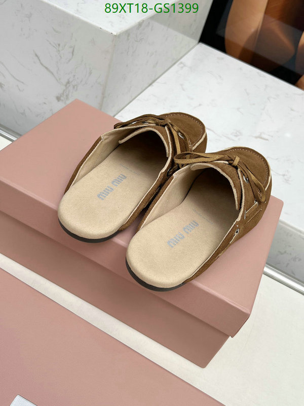 Women Shoes-Miu Miu Code: GS1399 $: 89USD