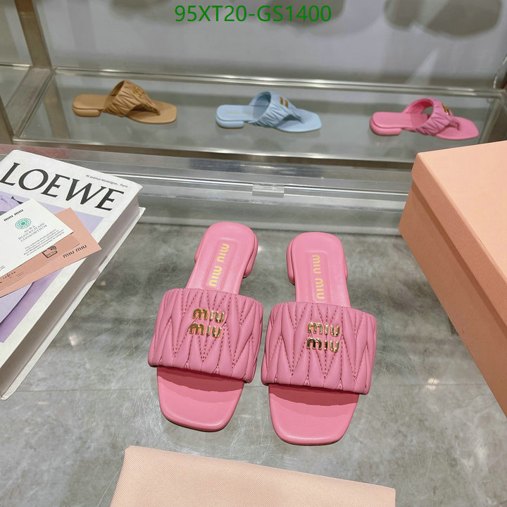 Women Shoes-Miu Miu Code: GS1400 $: 95USD