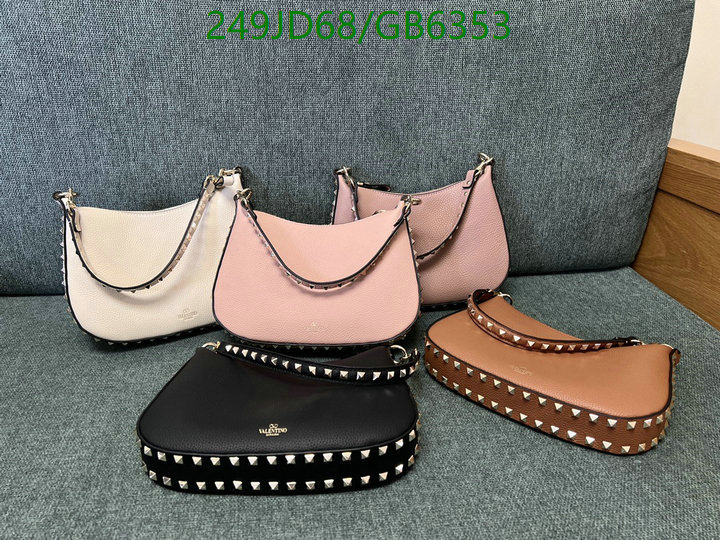 Valentino Bag-(Mirror)-Crossbody- Code: GB6353 $: 249USD