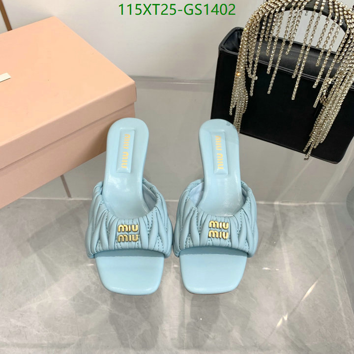 Women Shoes-Miu Miu Code: GS1402 $: 115USD