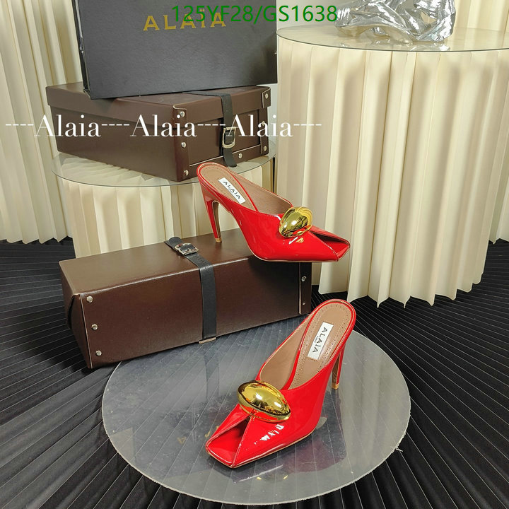 Women Shoes-ALAIA Code: GS1638 $: 125USD