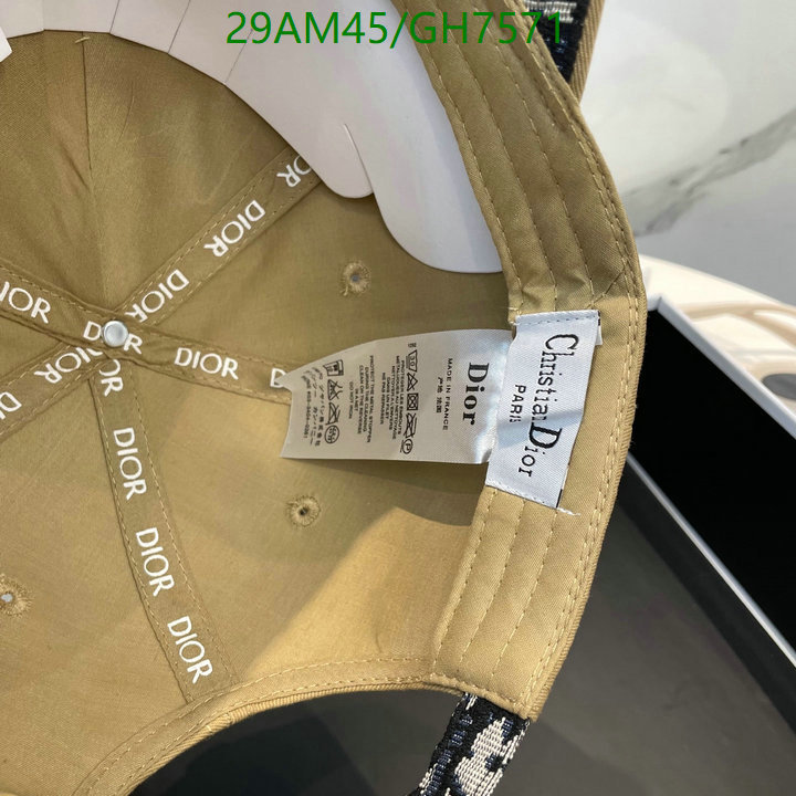 Cap-(Hat)-Dior Code: GH7571 $: 29USD