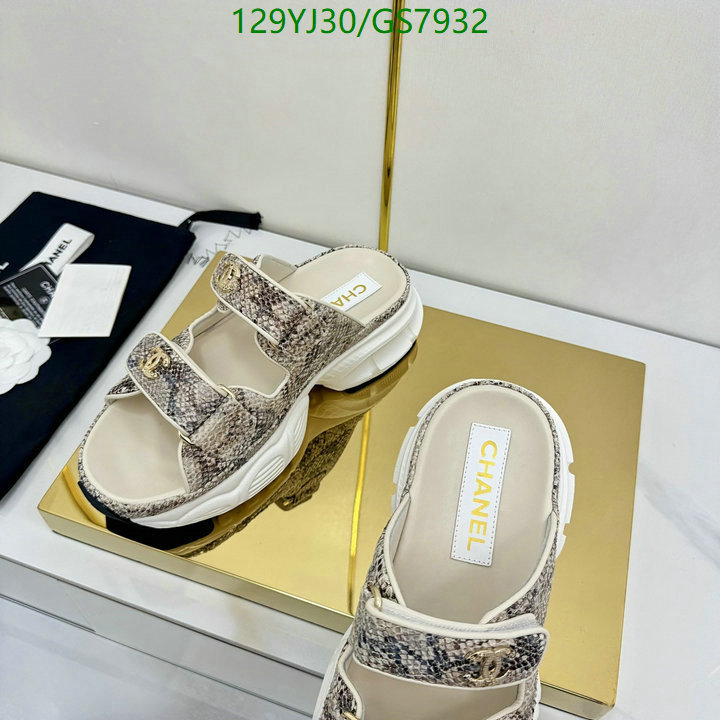 Women Shoes-Chanel Code: GS7932 $: 129USD