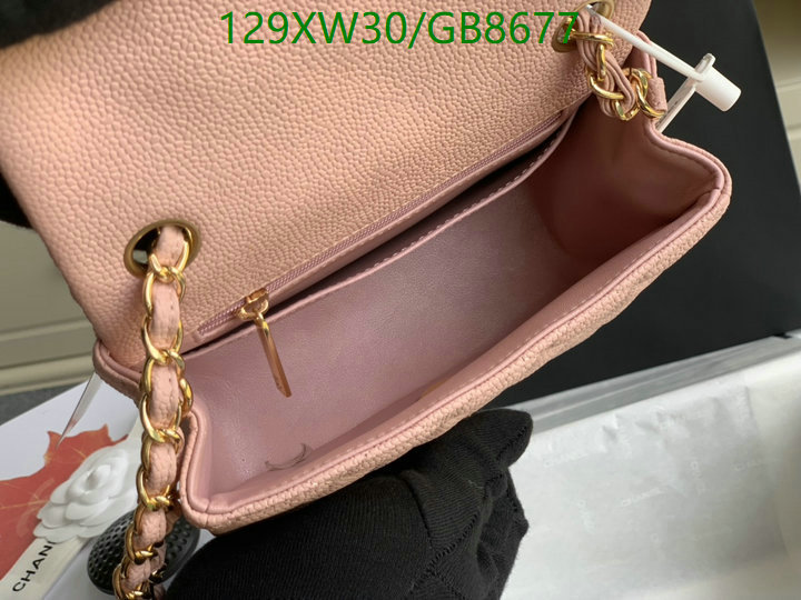 Chanel Bag-(Mirror)-Crossbody- Code: GB8677 $: 129USD