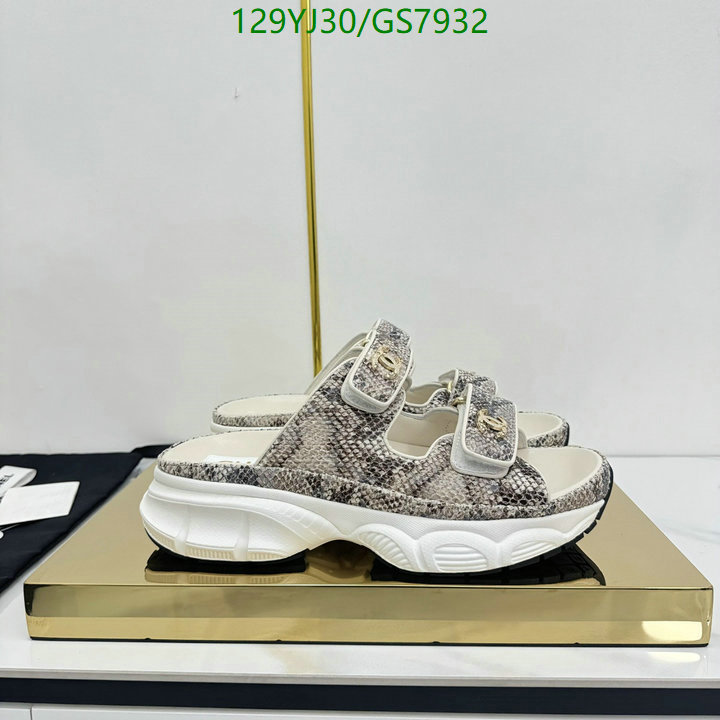 Women Shoes-Chanel Code: GS7932 $: 129USD