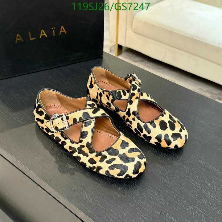 Women Shoes-ALAIA Code: GS7247 $: 119USD