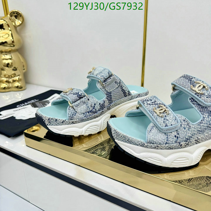 Women Shoes-Chanel Code: GS7932 $: 129USD