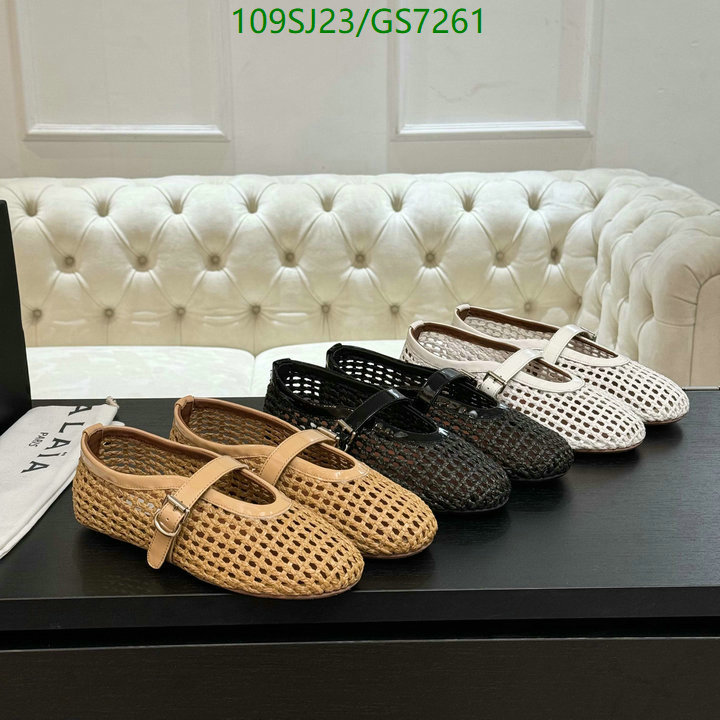 Women Shoes-ALAIA Code: GS7261 $: 109USD