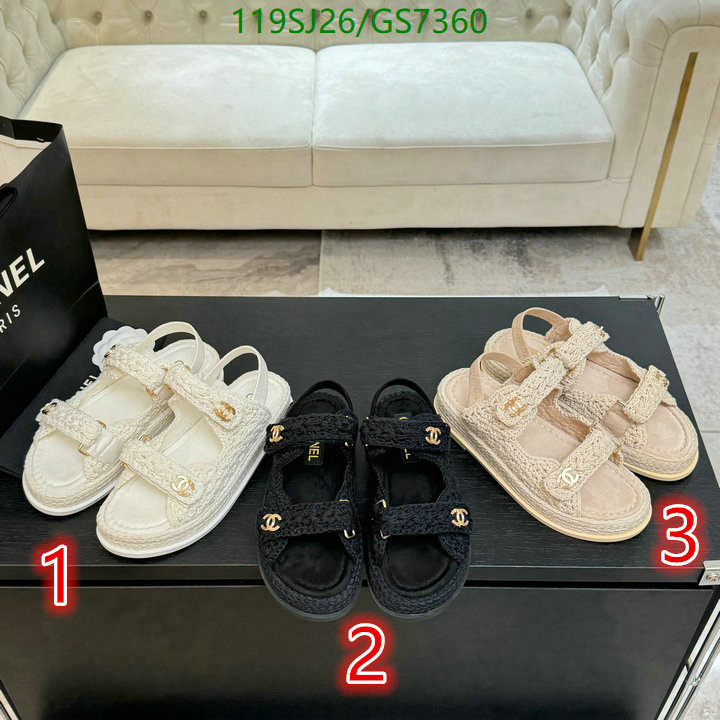 Women Shoes-Chanel Code: GS7360 $: 119USD