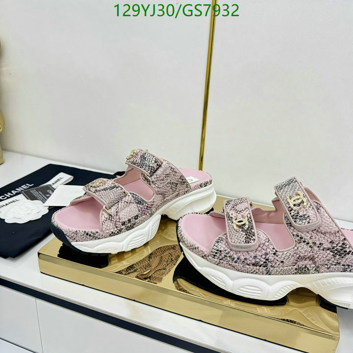 Women Shoes-Chanel Code: GS7932 $: 129USD