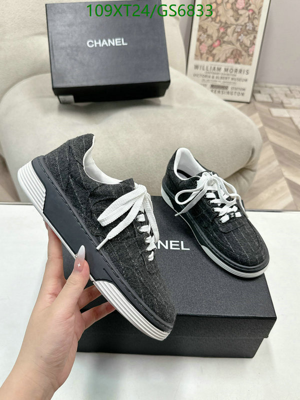 Men shoes-Chanel Code: GS6833 $: 109USD