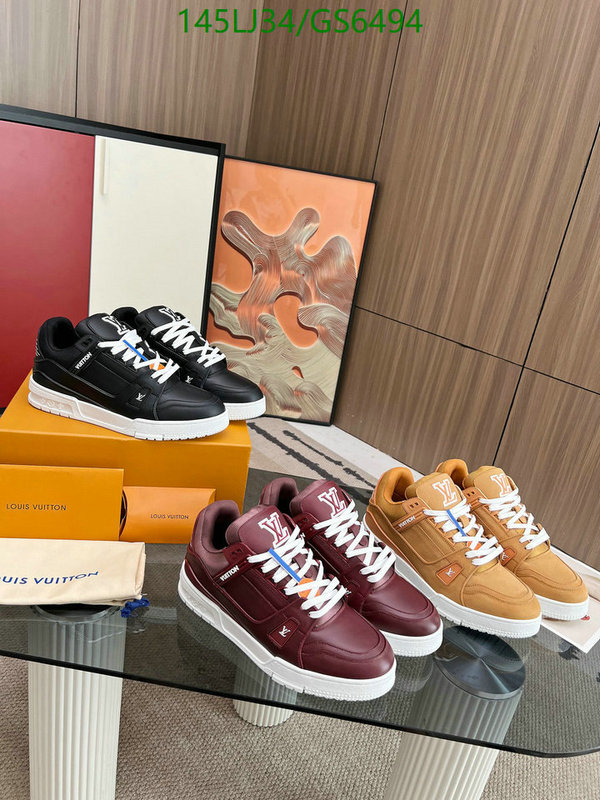 Men shoes-LV Code: GS6494 $: 145USD