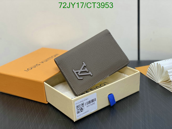 LV Bag-(Mirror)-Wallet- Code: CT3953 $: 72USD
