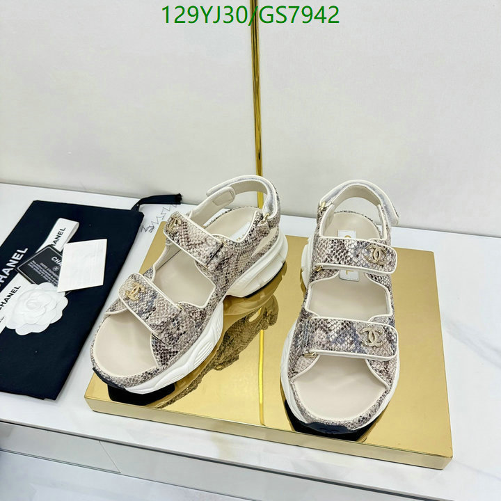 Women Shoes-Chanel Code: GS7942 $: 129USD