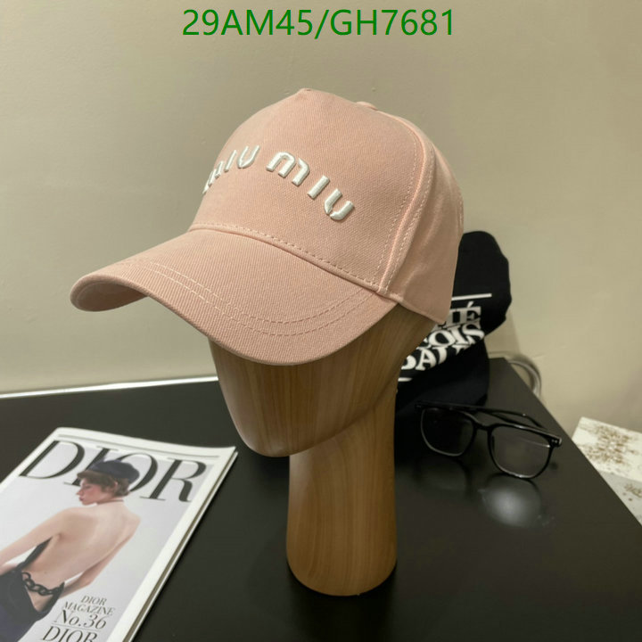 Cap-(Hat)-Miu Miu Code: GH7681 $: 29USD
