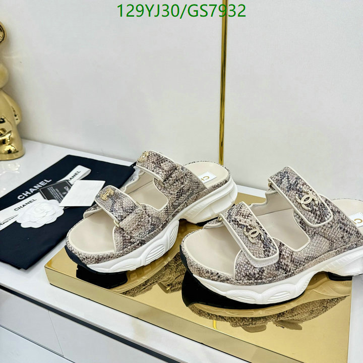 Women Shoes-Chanel Code: GS7932 $: 129USD