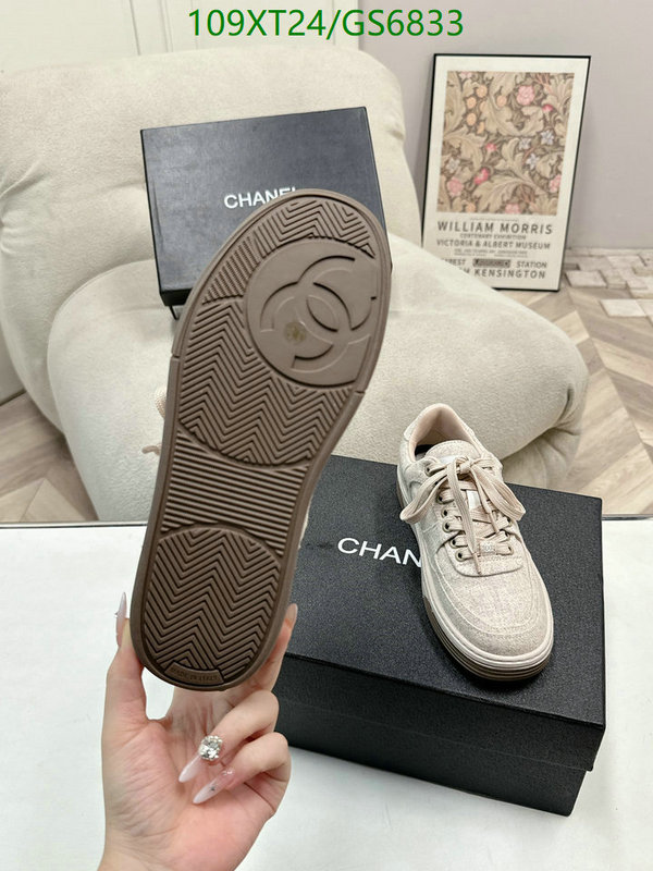 Men shoes-Chanel Code: GS6833 $: 109USD