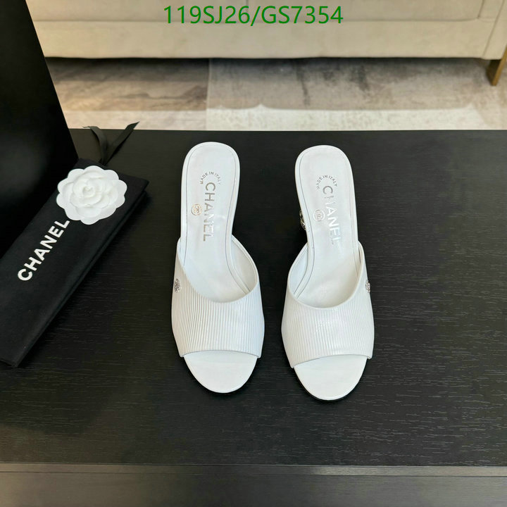 Women Shoes-Chanel Code: GS7354 $: 119USD