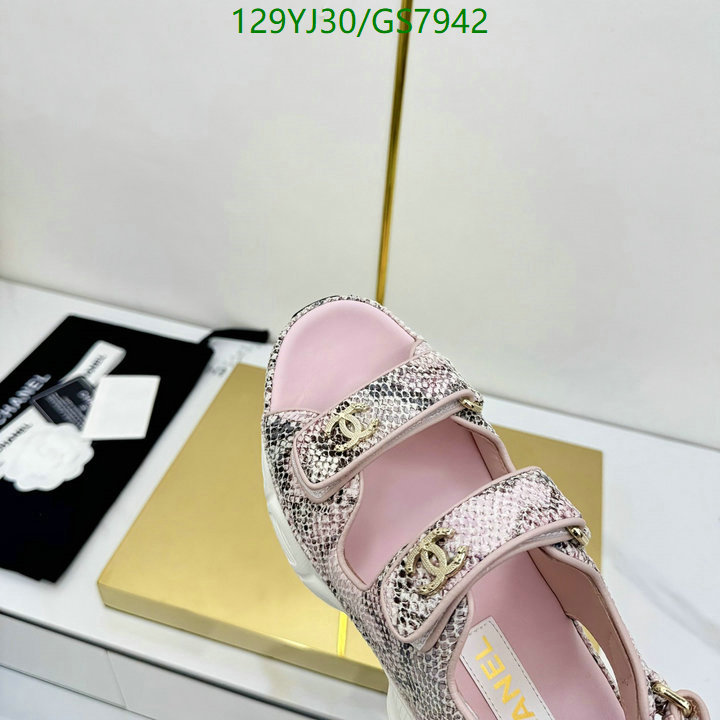 Women Shoes-Chanel Code: GS7942 $: 129USD