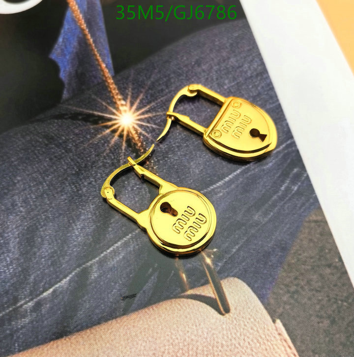 Jewelry-MiuMiu Code: GJ6786 $: 35USD