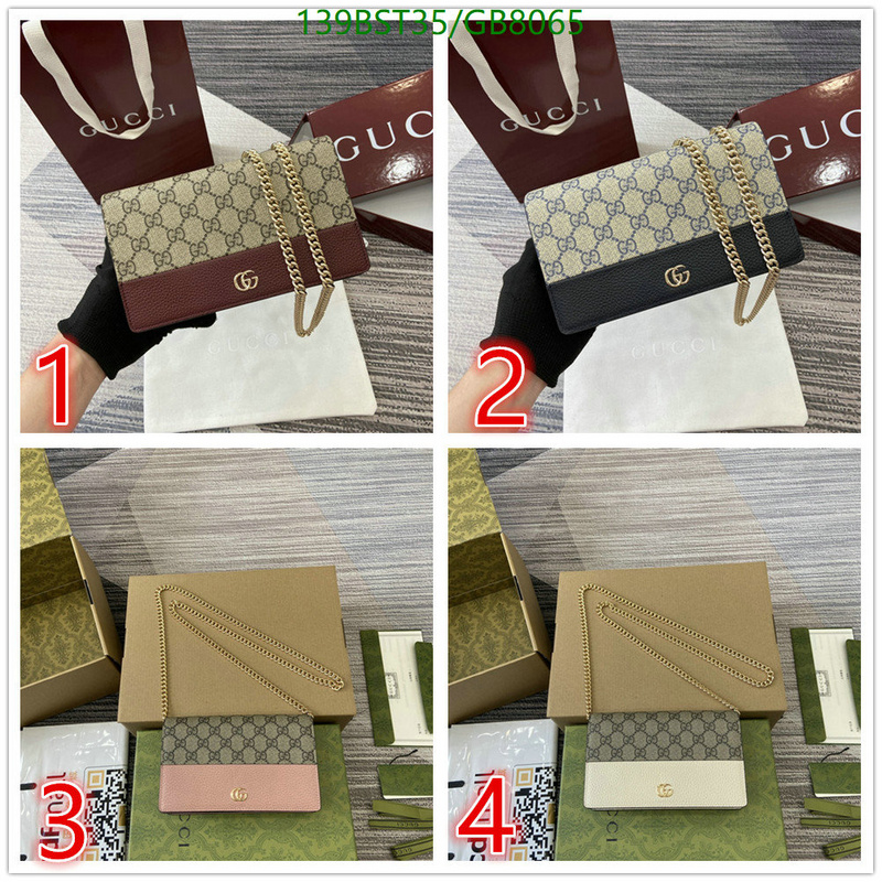 Gucci Bag-(Mirror)-Crossbody- Code: GB8065 $: 139USD