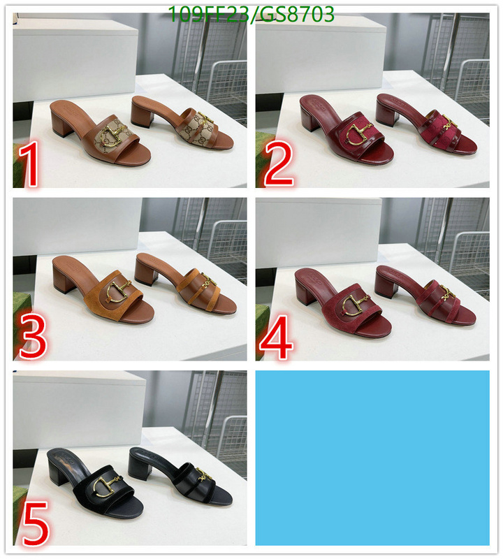 Women Shoes-Gucci Code: GS8703 $: 109USD