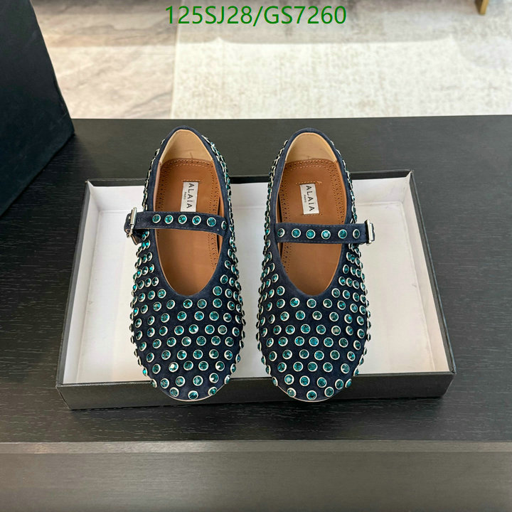 Women Shoes-ALAIA Code: GS7260 $: 125USD