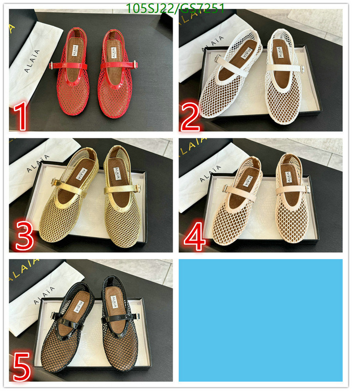 Women Shoes-ALAIA Code: GS7251 $: 105USD