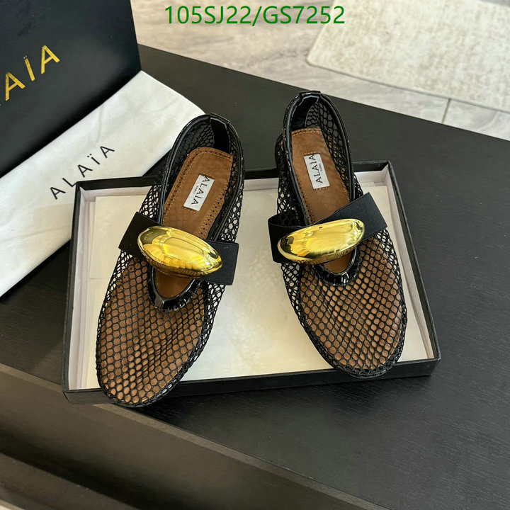 Women Shoes-ALAIA Code: GS7252 $: 105USD
