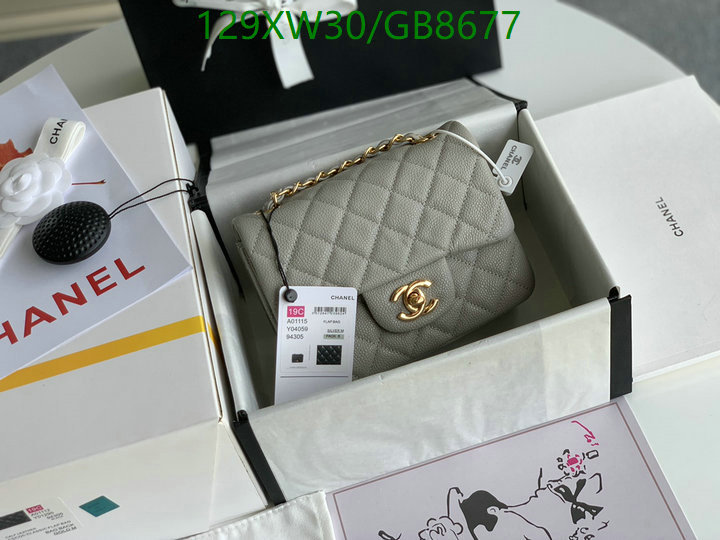 Chanel Bag-(Mirror)-Crossbody- Code: GB8677 $: 129USD