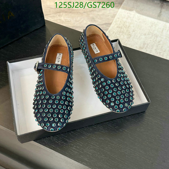 Women Shoes-ALAIA Code: GS7260 $: 125USD