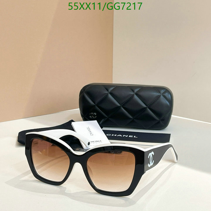 Glasses-Chanel Code: GG7217 $: 55USD