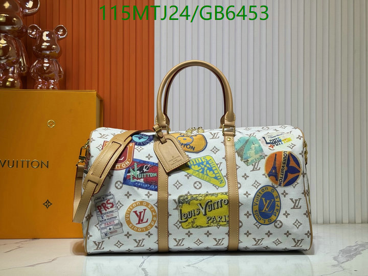 LV Bag-(4A)-Keepall BandouliRe 45-50- Code: GB6453 $: 115USD