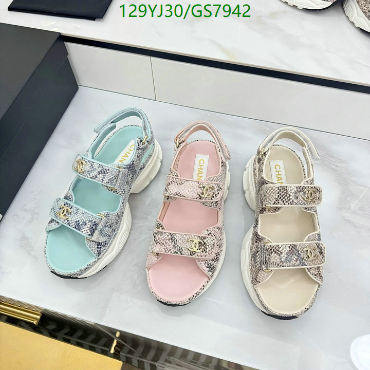 Women Shoes-Chanel Code: GS7942 $: 129USD