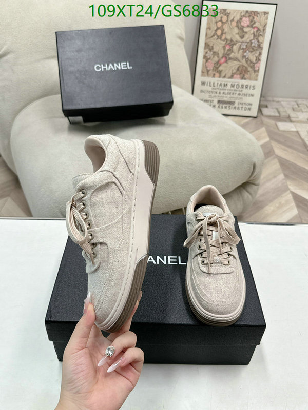 Men shoes-Chanel Code: GS6833 $: 109USD
