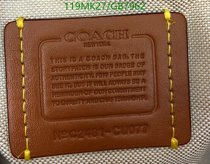 Coach Bag-(4A)-Backpack- Code: GB7962 $: 119USD