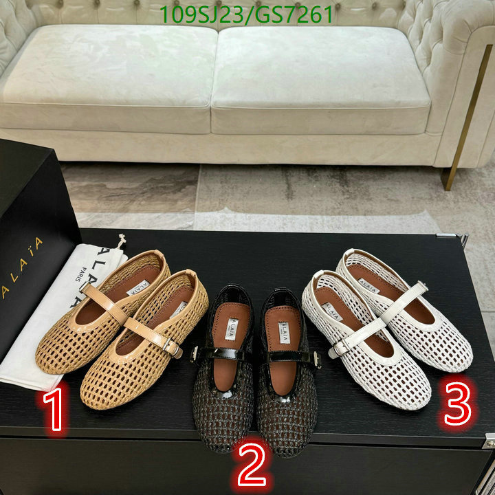 Women Shoes-ALAIA Code: GS7261 $: 109USD