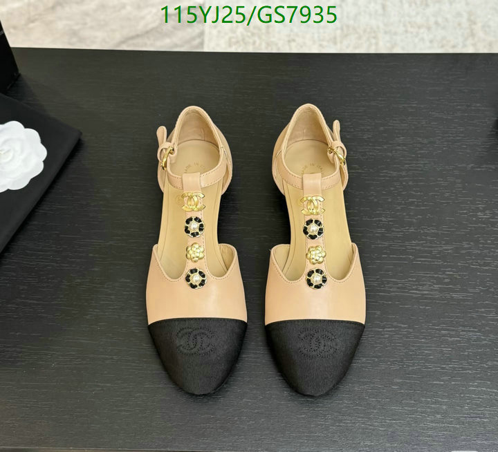 Women Shoes-Chanel Code: GS7935 $: 115USD