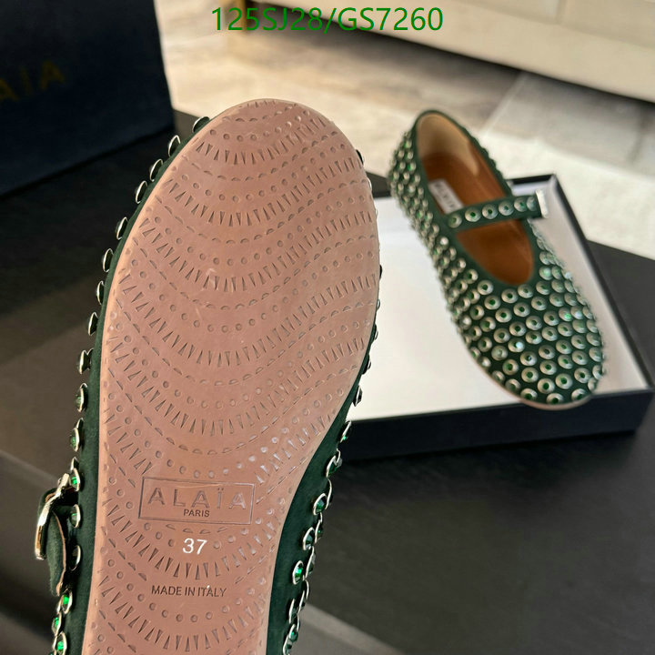 Women Shoes-ALAIA Code: GS7260 $: 125USD
