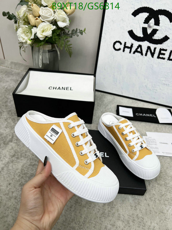 Women Shoes-Chanel Code: GS6814 $: 89USD