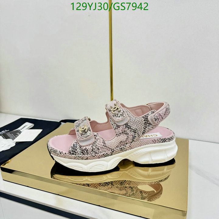 Women Shoes-Chanel Code: GS7942 $: 129USD